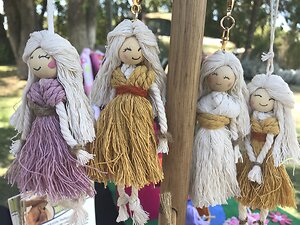 Gallery. Macrame dolls 